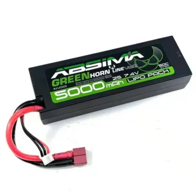 Batería Absima Greenhorn LiPo 2S 7.4V 5000mAh 50C para coche RC