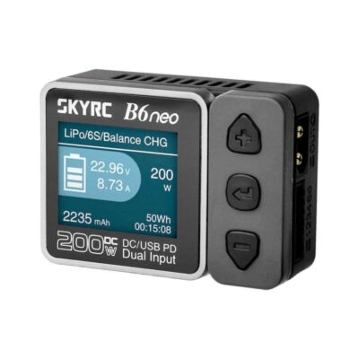 Cargador SkyRC B6 Neo AC/DC 200W para baterías LiPo y NiMH