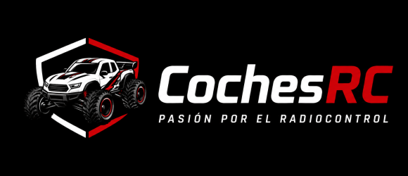 Logo de Coches RC trasparente, alargado, tienda de coches de radiocontrol